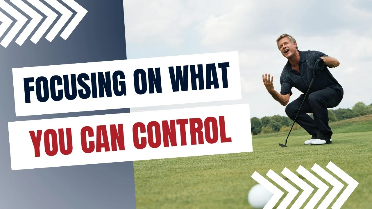 Learn he importance of focusing on what you can control as an athlete.